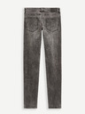 Celio Tmavosivé pánske džínsy slim fit strihu Celio C25 Dosley25