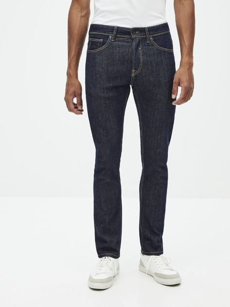 Celio Tmavomodré džínsy rovného strihu Celio Row C15