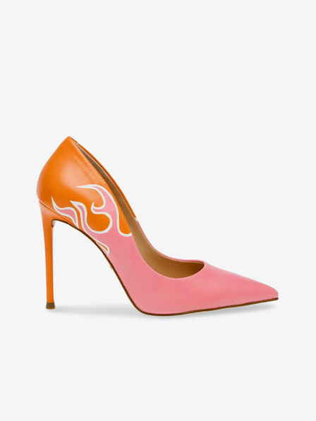 Steve Madden Oranžové a ružové dámske lodičky Steve Madden