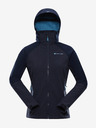 ALPINE PRO Dámska softshellová bunda s membránou ALPINE PRO LANCA modrá