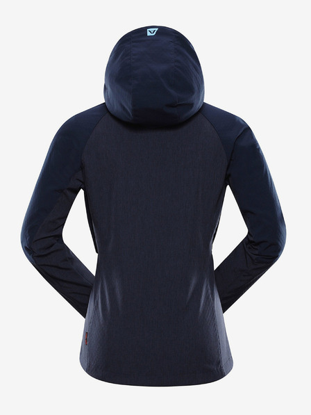 ALPINE PRO Dámska softshellová bunda s membránou ALPINE PRO LANCA modrá