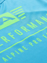 ALPINE PRO Pánske rýchloschnúce tielko ALPINE PRO MIXED modrá