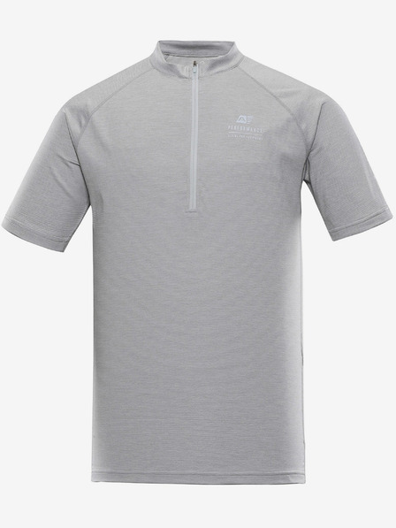 ALPINE PRO Pánsky rýchloschnúci dres ALPINE PRO LATTER sivý