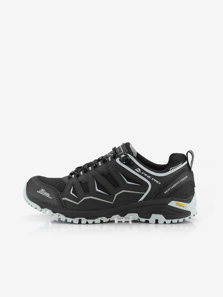 ALPINE PRO Outdoorová obuv s ptx membránou ALPINE PRO GONAWE čierna