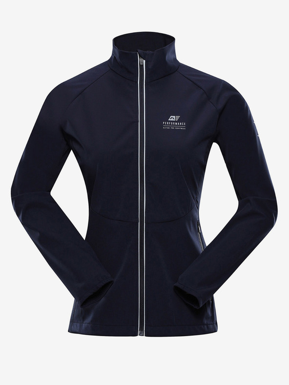 ALPINE PRO Dámska softshellová bunda s membránou ALPINE PRO MULTA modrá