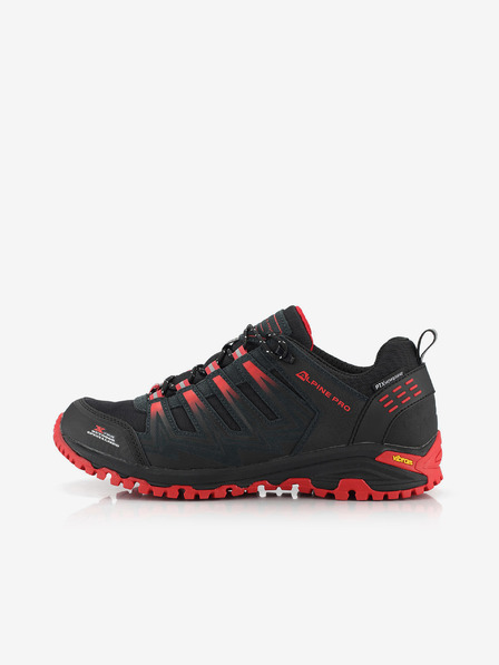 ALPINE PRO Outdoorová obuv s membránou ptx ALPINE PRO REWESE sivá