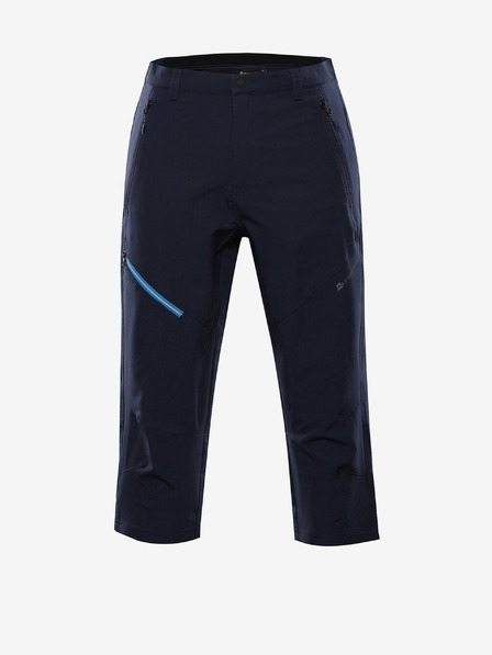 ALPINE PRO Pánske softshellové capri ALPINE PRO WEDER modré