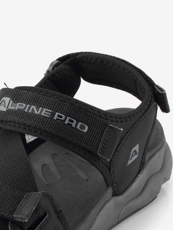 ALPINE PRO Pánske letné sandále ALPINE PRO JARC čierne