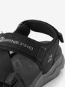 ALPINE PRO Pánske letné sandále ALPINE PRO JARC čierne