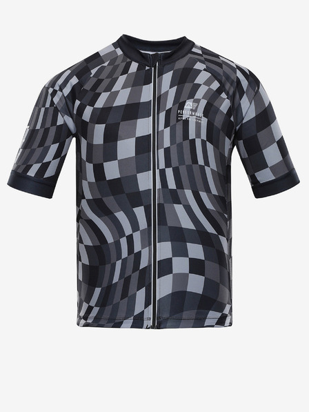 ALPINE PRO Pánsky cyklistický dres ALPINE PRO SAGEN sivý