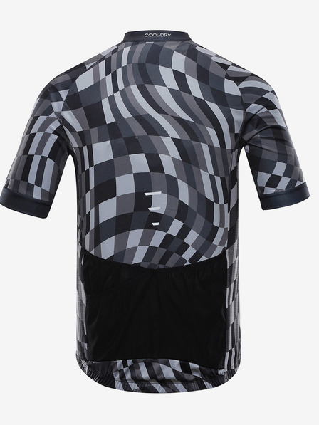 ALPINE PRO Pánsky cyklistický dres ALPINE PRO SAGEN sivý