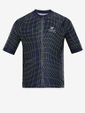 ALPINE PRO Pánsky cyklistický dres ALPINE PRO SAGEN modrý