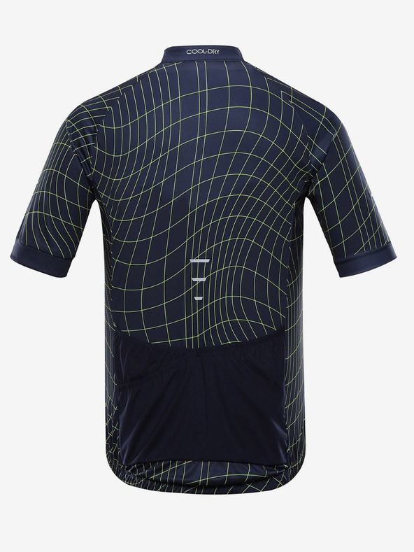 ALPINE PRO Pánsky cyklistický dres ALPINE PRO SAGEN modrý