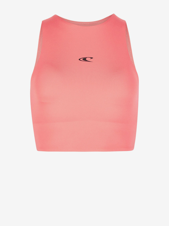 O'Neill Ružová dámska mikina O'Neill ACTIVE CROPPED TOP