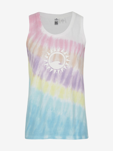 O'Neill Ružovo-tyrkysové dámske tielko O'Neill WOW TANKTOP