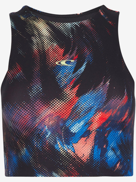 O'Neill Modro-čierna dámska mikina O'Neill ACTIVE CROPPED TOP