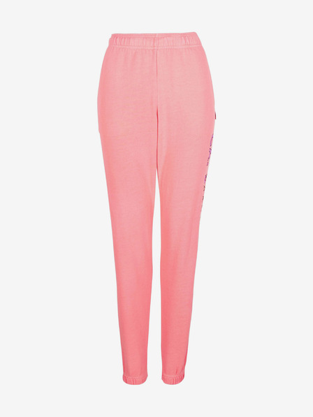 O'Neill Ružové dámske nohavice O'Neill CONNECTIVE JOGGER PANTS