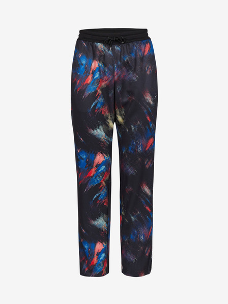 O'Neill Modro-čierne dámske vzorované tepláky O'Neill RUTILE ZIP PANTS