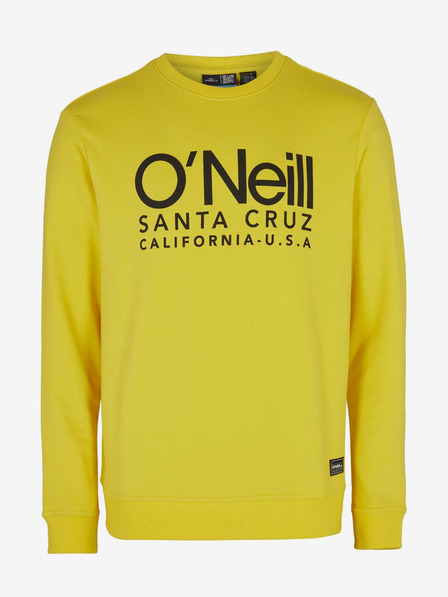 O'Neill Žltá pánska mikina O'Neill CALI ORIGINAL CREW