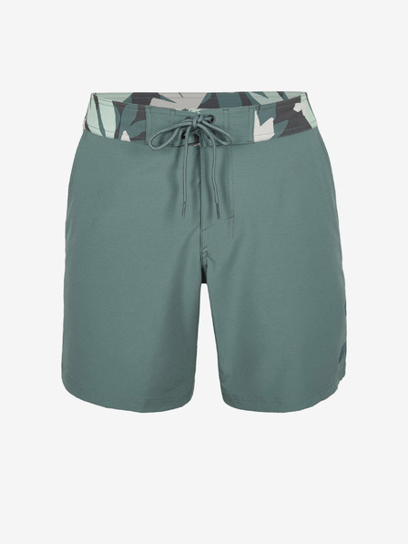O'Neill Zelená Pánske športové nohavice O'Neill CAMORRO 17'' BOARDSHORTS