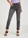 Orsay Šedé dámske slim fit džínsy ORSAY