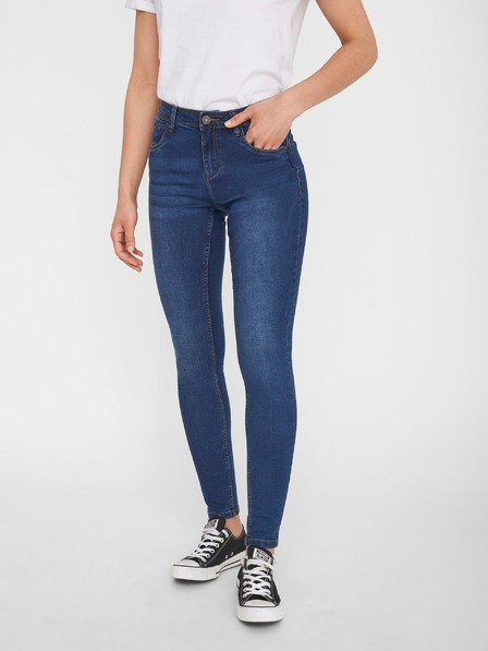 Noisy May Modré slim fit džínsy Noisy May Jen