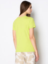 Armani Exchange Svetlozelené dámske tričko Armani Exchange