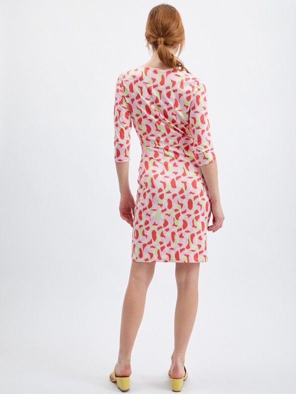 Orsay Ružové dámske vzorované šaty ORSAY