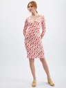 Orsay Ružové dámske vzorované šaty ORSAY
