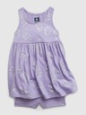 GAP Baby šaty s kraťasmi Mix & Match GAP
