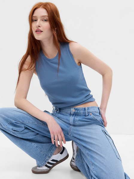 GAP Krátky tielkový crop top GAP