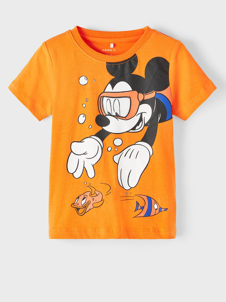 name it Oranžové chlapčenské tričko názov Mickey
