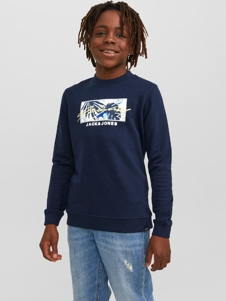 Jack & Jones Jack & Jones Tulum tmavomodrá chlapčenská mikina