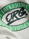 Jack & Jones Svetlošedá pánska opálená mikina Jack & Jones Arthur
