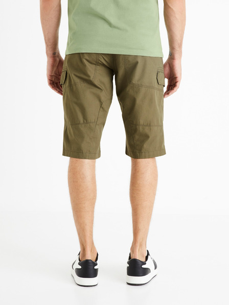 Celio Khaki pánske šortky Celio Bocourtbm1