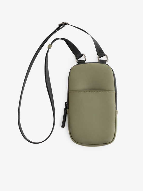 Celio Khaki pánska malá crossbody taška Celio Dicrobody