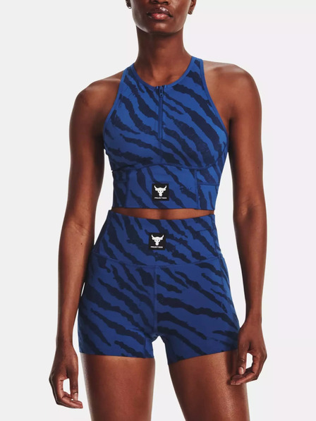 Under Armour Dámske tielko Under Armour Pjt Rck Mrdian Pt Zip Tnk TG