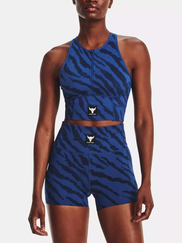 Under Armour Dámske tielko Under Armour Pjt Rck Mrdian Pt Zip Tnk TG