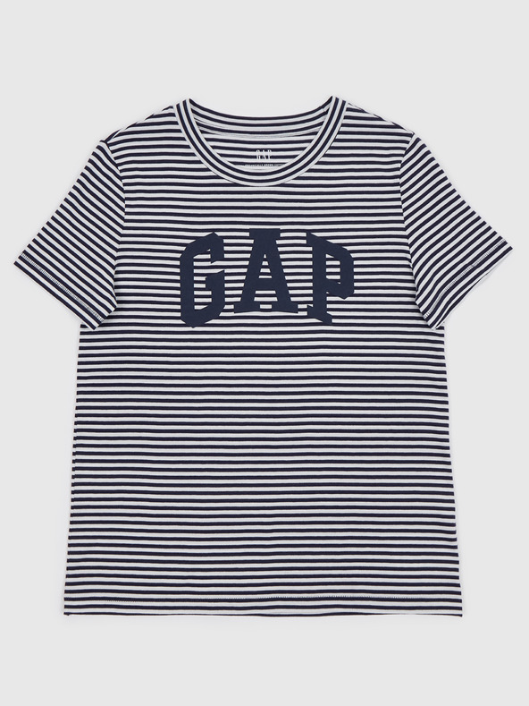 GAP Pruhované tričko s logom GAP