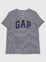 GAP Pruhované tričko s logom GAP