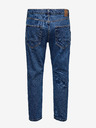 ONLY & SONS Modré pánske džínsy rovného strihu ONLY & SONS Savi