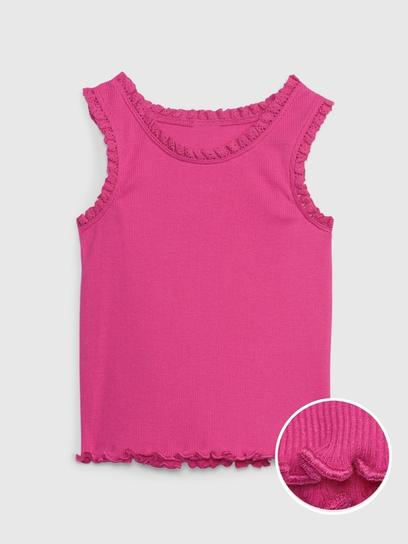 GAP Baby tielko s čipkou GAP
