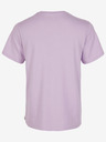 O'Neill Svetlo fialové dámske tričko s výstrihom do V O'Neill ESSENTIALS V-NECK T-SHIRT