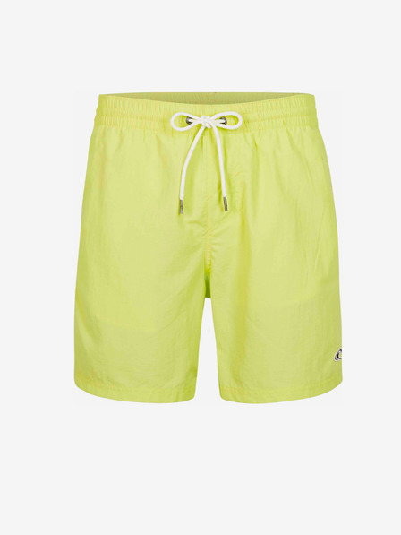 O'Neill Neónovo žlté pánske plavky O'Neill VERT SHORTS