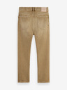 Scotch & Soda Béžové pánske džínsy rovného strihu Scotch & Soda
