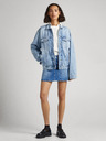 Pepe Jeans Svetlomodrá dámska džínsová bunda Pepe Jeans Alice