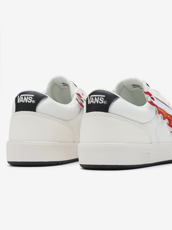 Vans Biele pánske kožené tenisky VANS Lowland CC FLM 2