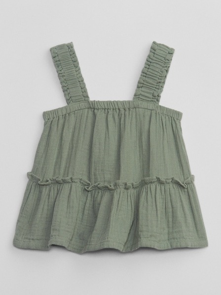 GAP Baby top s volánom GAP