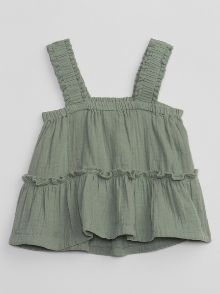 GAP Baby top s volánom GAP