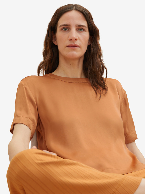 Tom Tailor Tom Tailor Hnedá dámska blúzka